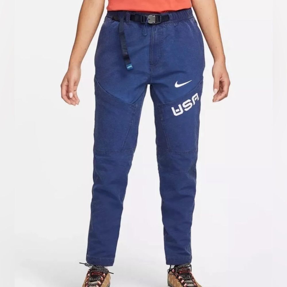 Nike ACG Dri-FIT ADV Womens XS (0–2) Team USA Blue Hiking Trail Pants DH1599-498